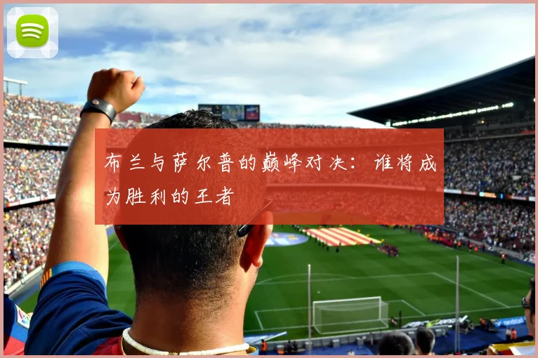 布兰与萨尔普的巅峰对决：谁将成为胜利的王者